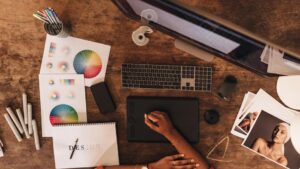 Graphic design services create visual content to communicate messages, strengthen brand identity, and enhance marketing efforts through, digital, and print media.