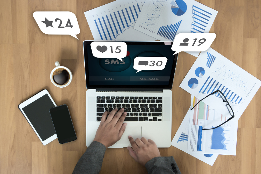 Social media management as part of digital marketing service that helps in bulding strong digital presesnce for any brand/business.